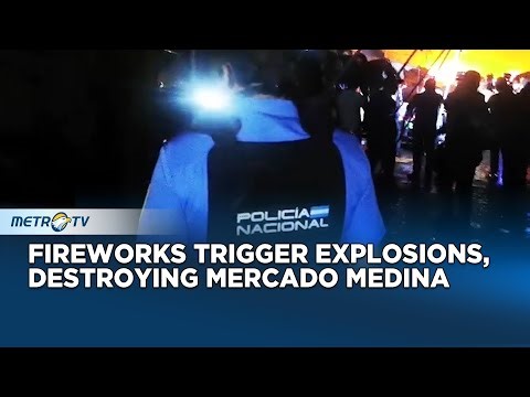 Fireworks Spark Massive Blaze at Mercado Medina