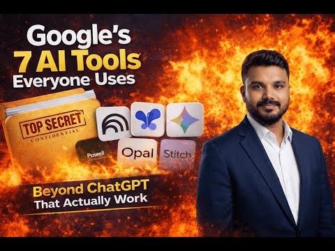🚀 Google's 7 SECRET AI Tools That Will Change Your Life (Better Than ChatGPT!) | Complete Tutorial