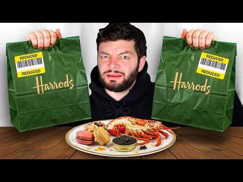 I Survived Off HARRODS Leftovers for 7 Days...