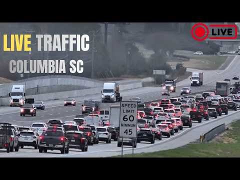 LIVE Columbia SC Traffic Cam + Police/Fire/EMS Scanner | I-26, I-20, I-77
