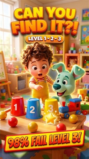Find the Odd Kiro Puppy & Hidden Toy! 🐶⭐ (3-Level Speed Challenge) | JoJo & Kiro TV #shorts
