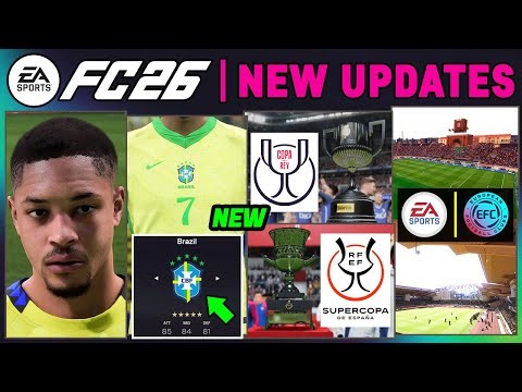 EA FC 26 NEWS | NEW CONFIRMED Updates, Licenses, Real Faces & LEAKS ✅