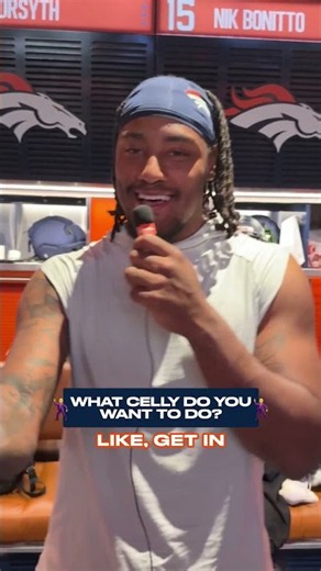 Nik Bonitto on the mic 🎙️ #bonitto #minimic #broncos #nfl #scuba