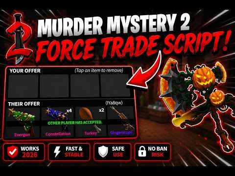 [🥶] FULL TUTORIAL!! Freeze Trade Script - Murder Mystery 2 🔪 | KEYLESS! | PASTEBIN | JUNE 2026