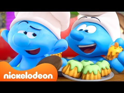 Smurfs' DELICIOUS Food Marathon 😋 | 30 Minutes of Season 3 and 4! | @Nicktoons