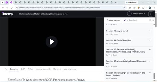 Finally here: The Comprehensive Mastery Of JavaScript From Beginner To Pro https://lnkd.in/edaW4-eg | Pamch Tutor (M.Ed, Educational Technology)