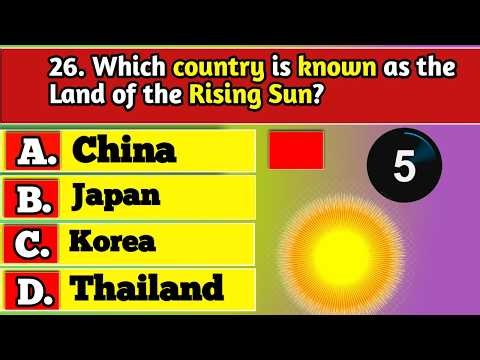 General Knowledge Trivia Quiz | Test Your Brain with Fun Questions & Ultimate Challenge Today!