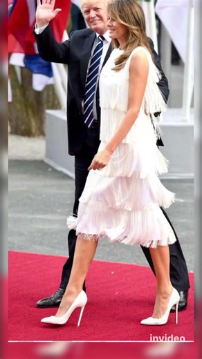 America shines brighter with President Donald Trump & First Lady Melania. 🇺🇸❤️#shorts #melania