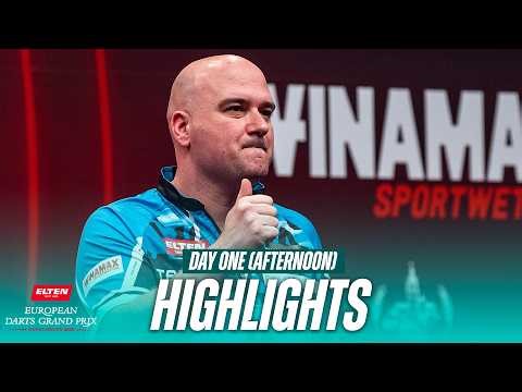 SHOCK EXITS! 👋 | 2026 Elten Safety Shoes European Darts Grand Prix | Day One Afternoon Highlights