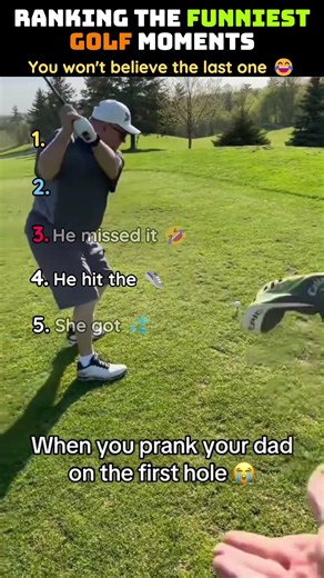 Ranking the funniest golf moments!