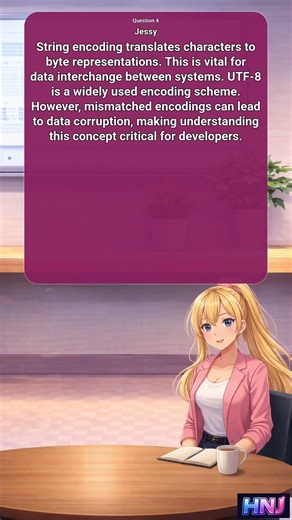 How do strings handle encoding?