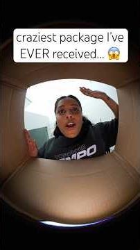 This is the CRAZIEST package I've ever received!