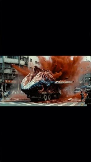 The Exploding Whale 🐋 #shorts