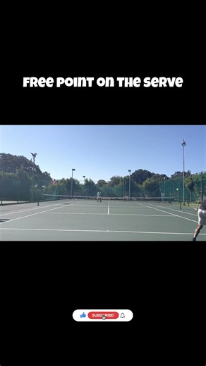 A free point on the serve!