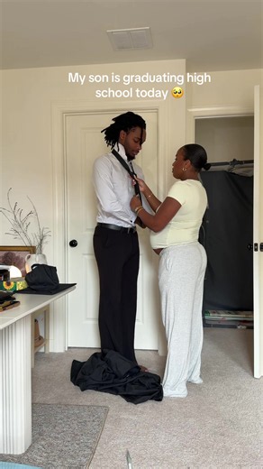 I’m a complete mess today 🥹 my first born is graduating high school today 🎓 he’s really Class of 2026
