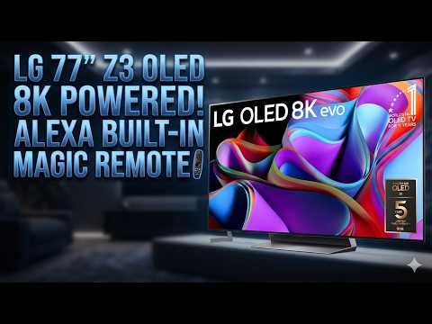 LG 77" OLED Z3 8K Review | Best Premium OLED TV Worth It?