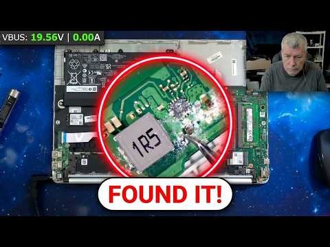 HP 15s-fq5510sa charging but not coming On motherboard repair, what to check for this specific fault