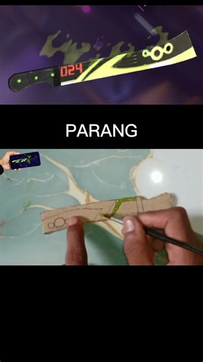 Cardboard से बनाया शानदार Katana Sword ⚔️🔥 | DIY Katana Making 😍💯