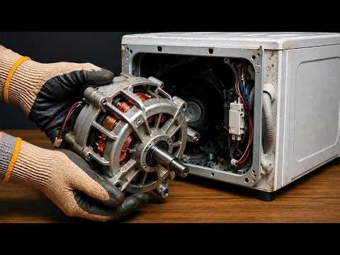 Don't Throw Away Your Washing Machine Motor 😱 Billions of People Don't Know This Secret
