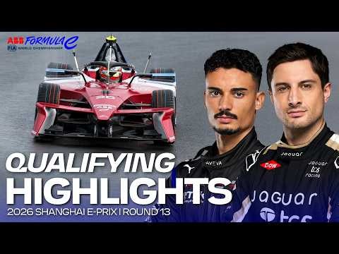 Qualifying Highlights | Shanghai E-Prix | Round 13 | Formula E