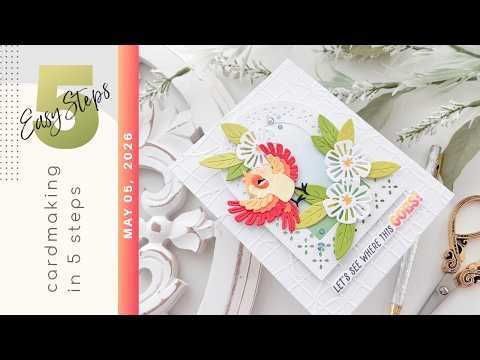 CARDMAKING IN 5 EASY STEPS | How to Get More From Your Spellbinders May 2026 Clubs