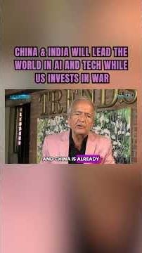 Gerald Celente: China and India will LEAD THE WORLD in AI and tech while America🇺🇸 invests in war