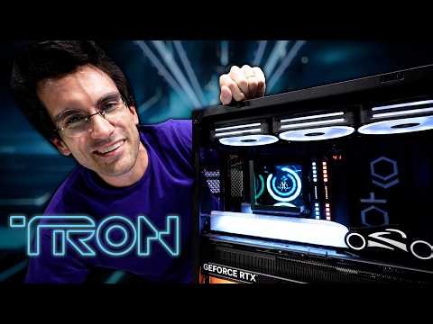 I Built a TRON-Themed Gaming PC!