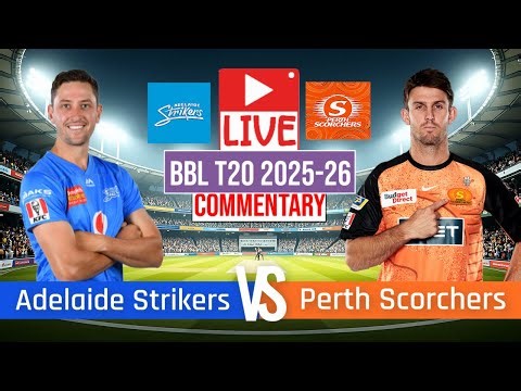 🔴BBL Bangla Commentary: Perth Scorchers vs Adelaide Strikers | 23rd T20 | BBL 2026