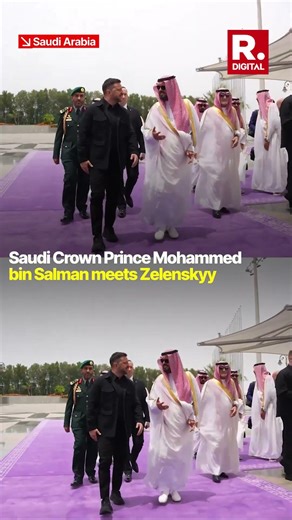 Mohammed bin Salman Meets Zelenskyy in Saudi Arabia