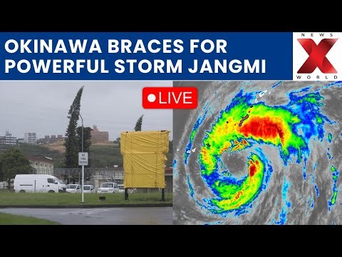 Japan Typhoon Jangmi LIVE: Typhoon Jangmi Nears Japan As Okinawa Braces For Major Storm