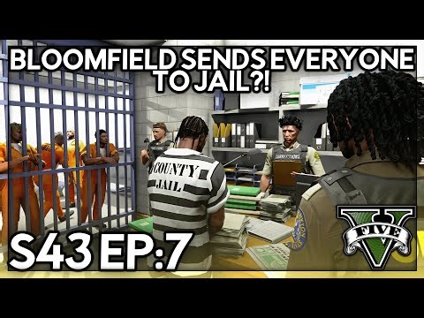 Episode 7: Bloomfield Sends Everyone to Jail?! | GTA RP | Grizzley World Whitelist