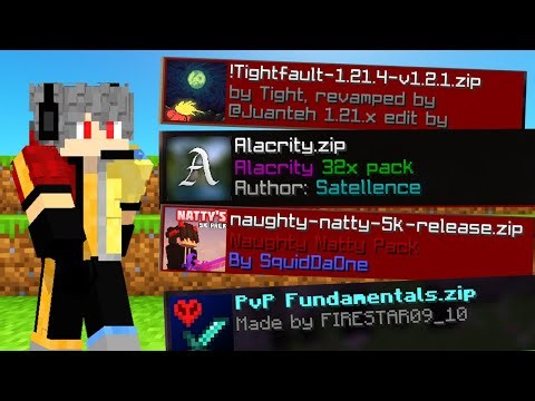 Top 4 Minecraft Java 1.21 PvP Texture Pack || Subscribe