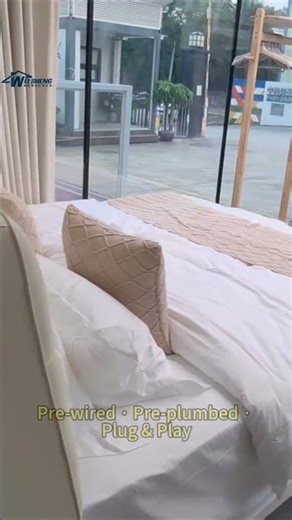 Inside a 28㎡ Space Capsule House — Full Interior Tour (Factory Direct)