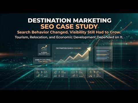Destination Marketing SEO Case Study: Growing Visibility in the AI Search Era