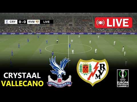 🔴LIVE : Crystals Palace vs Rayo Vallecano | THE FINAL | Europa Conference League 2026 | PES 21