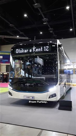Otokar e Kent 12 at Bus2Bus in Berlin #bus2bus #berlin #bus #otokar #fyp