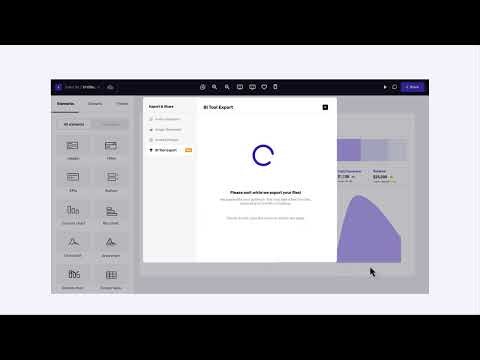 One-Click BI Export to Power BI & Tableau | Mokkup.ai