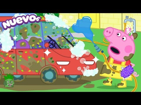 Los Cuentos de Peppa la Cerdita 🫧 Lavando el auto 🚗 NUEVOS Episodios de Peppa Pig