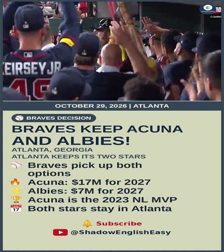 Braves Keep Acuna and Albies! | Short News