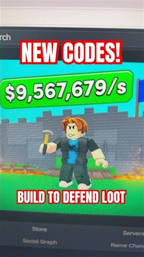 NEW BUILD TO DEFEND LOOT CODES ON ROBLOX APRIL 2026!