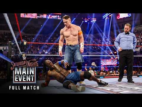 FULL MATCH: R-Truth vs. John Cena: Saturday Night’s Main Event, May 24, 2025