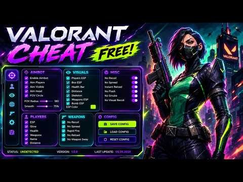 Valorant Mod Menu 2026 (Free PC) Undetected | Silent Aim + Triggerbot & Wallhack [No Recoil]