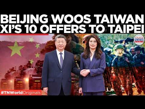 CHINA’S STRATEGIC PLAY: Beijing Unveils 10 Taiwan Incentives After KMT Talks with Xi Jinping