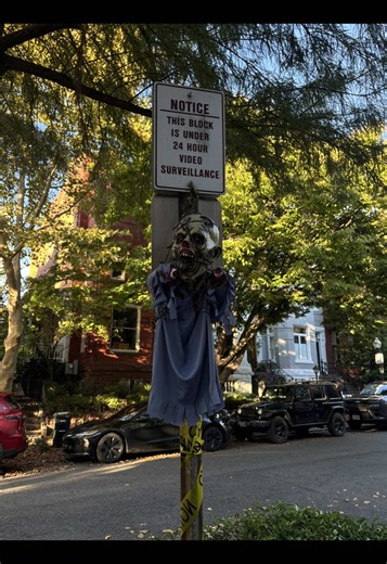 Georgetown DC in October: Fall Activities, Halloween Decor & House Hunting
