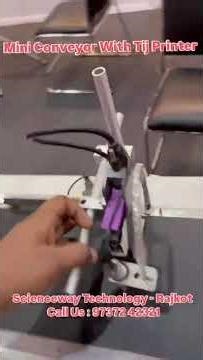 MRP Printing on Mini Conveyor with TIJ ✅️ Ready Stock ✅️