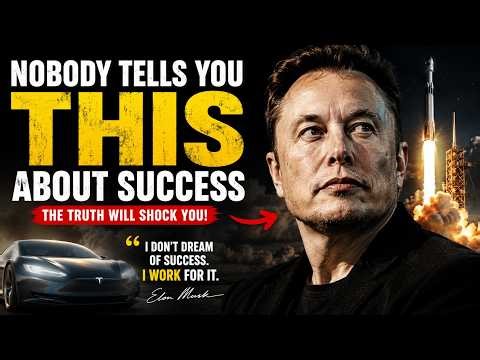 Nobody Tells You This About Success | Elon Musk Motivation to Work Hard & Never Quit