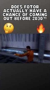 Does Star Wars Release FOTOR before 2030?! #shorts #swfotor