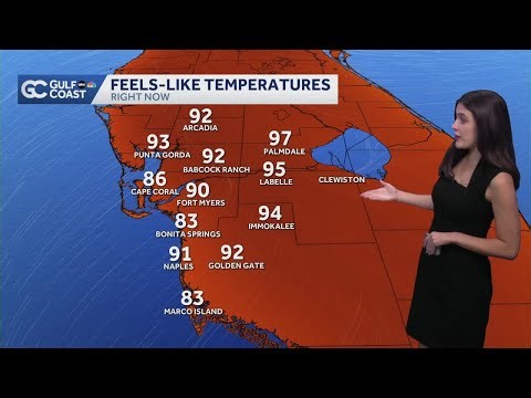 Heat and humidity increase across the Gulf Coast this week