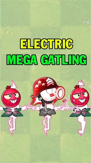 PVZ2 Gardenless: Electric Mega Gatling!