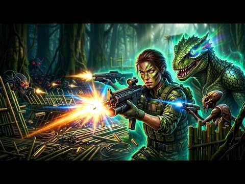 Jungle Siege Alien Cadets Surrounded, Deathworlder Assembles Bamboo Strongholds And Counter Attacks